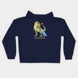 DaddySaurus T-Rex Father & Baby Boy Dinosaurs Kids Hoodie